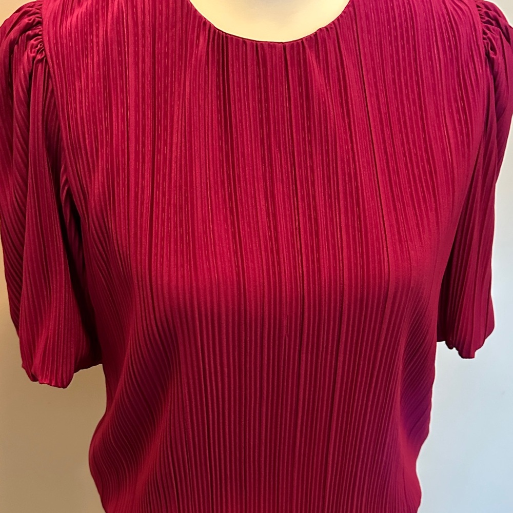 Evereve Pleated Blouse - Picture 2 of 6